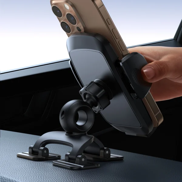 Joyroom JR-ZS259 clamp car holder with three adjustable legs - blackeng