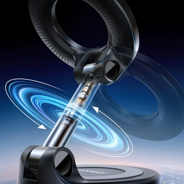 Joyroom JR-ZS501 Magnetic Car Holder Compatible with MagSafe for Dashboard - Dark Grayeng