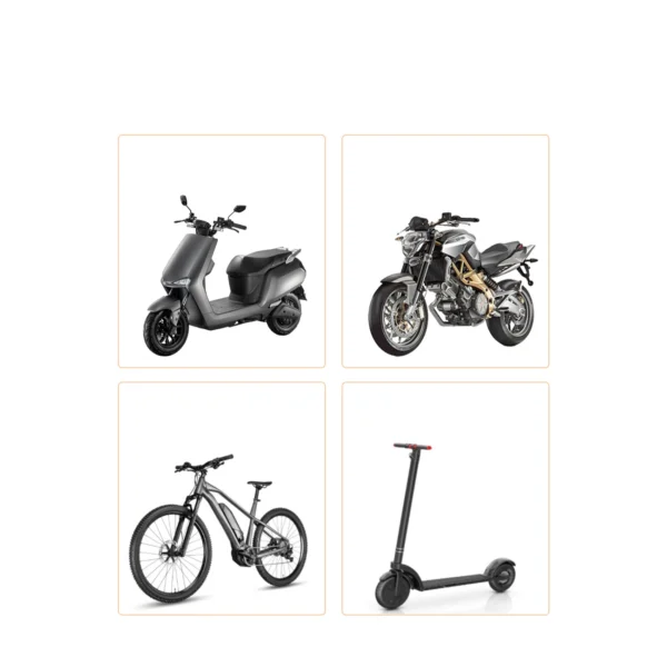 Joyroom JR-ZS431 phone holder for bike, motorcycle, scooter - blackeng