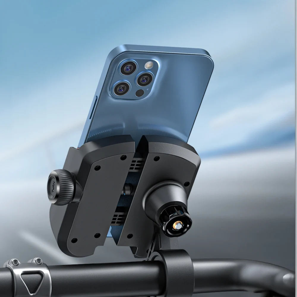 Joyroom JR-ZS431 phone holder for bike, motorcycle, scooter - blackeng