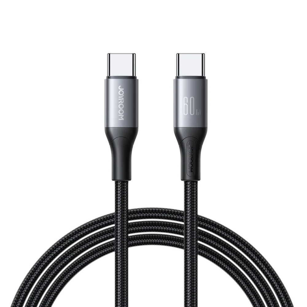 Joyroom S-A28 Flash Series 60W USB-C - USB-C cable 1m - blackeng