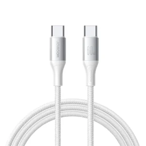 Joyroom S-A28 Flash Series 60W USB-C - USB-C Cable 1m - Whiteeng