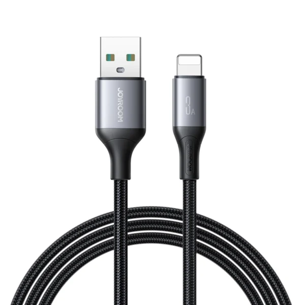 Joyroom S-A28 Flash Series 3A USB-A - Lightning cable 1m - blackeng