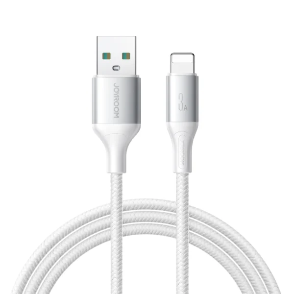 Joyroom S-A28 Flash Series 3A USB-A - Lightning cable 2m - whiteeng