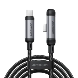 Joyroom S-A56 EnjoyX Series 90° USB-C - USB-C cable 60W 1.2m - blackeng