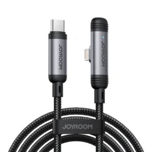 Joyroom S-A56 EnjoyX Series 90° USB-C - Lightning cable 30W 1.2m - blackeng