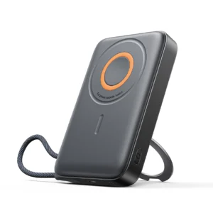 Joyroom JR-PBM02 Powerbank 22.5W 10000mAh 3in1 Magnetic Inductive Compatible with MagSafe with Built-in Cable - Blackeng