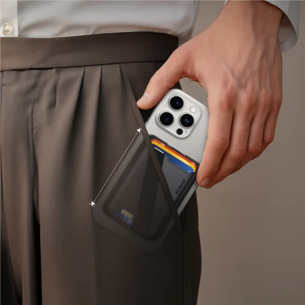 Joyroom JR-ZS432 Magnetic Wallet Compatible with MagSafe - Blackeng
