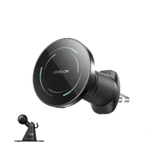 Joyroom JR-ZS502 MagSafe Compatible Car Holder with Wireless Charger for Air Vent/Dashboard - Blackeng