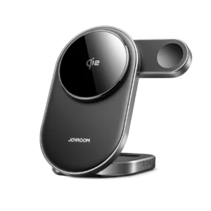Joyroom JR-W17 Qi 3-in-1 Wireless Inductive Charger - Blackeng