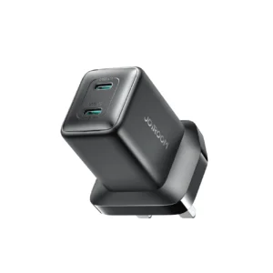 Joyroom JR-TCG17 45W 2 x USB-C wall charger (UK plug) - blackeng