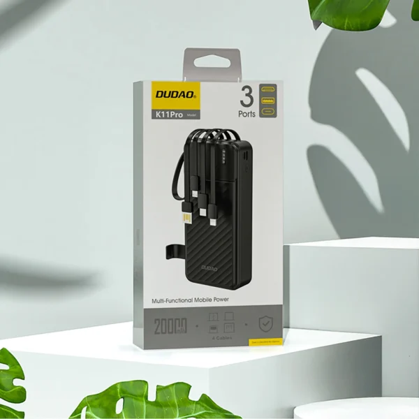 Powerbank 20000mAh Dudao K11PRO Czarnypol