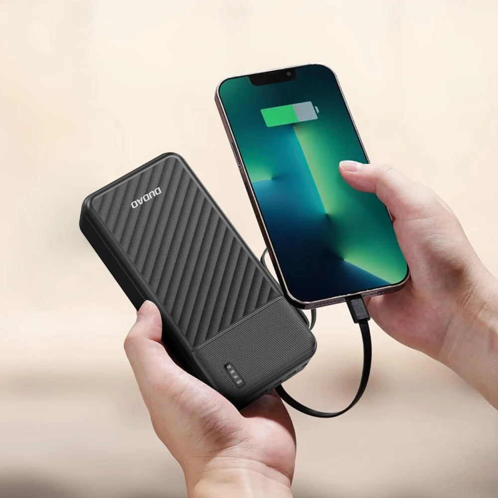 Powerbank 30000mAh Dudao K11MAX Czarnypol
