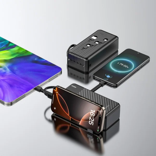 Powerbank 30000mAh Dudao K11MAX Czarnypol