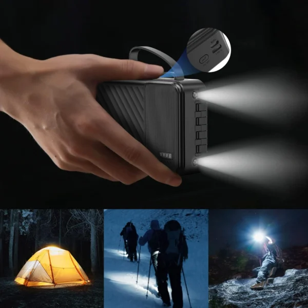 Powerbank 30000mAh Dudao K11MAX Czarnypol
