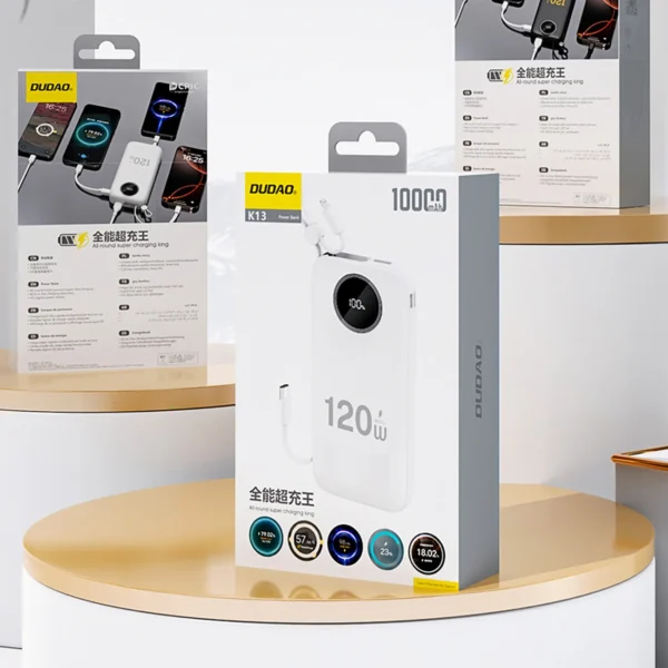 Powerbank 10000mAh Dudao K13 Białypol