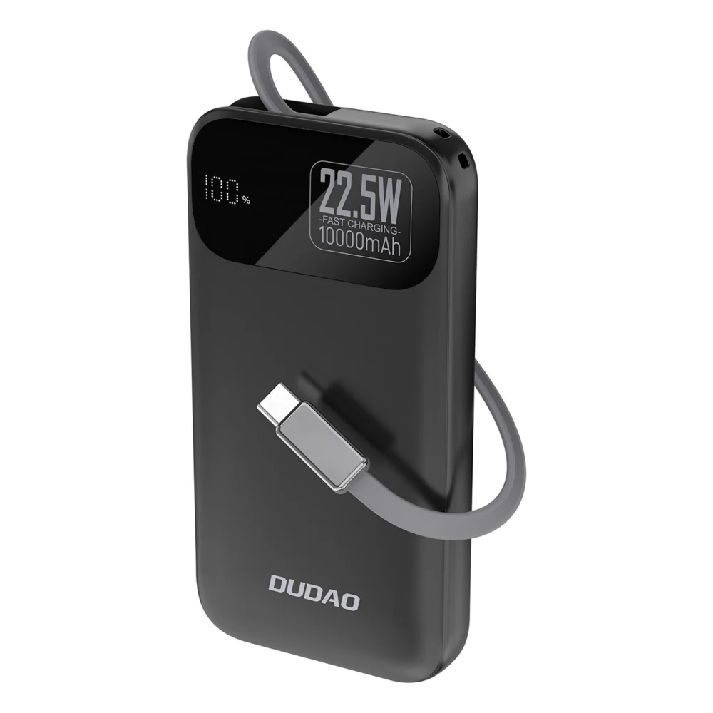 Powerbank Dudao K31 10000 mAh 22.5W PD Czarnypol