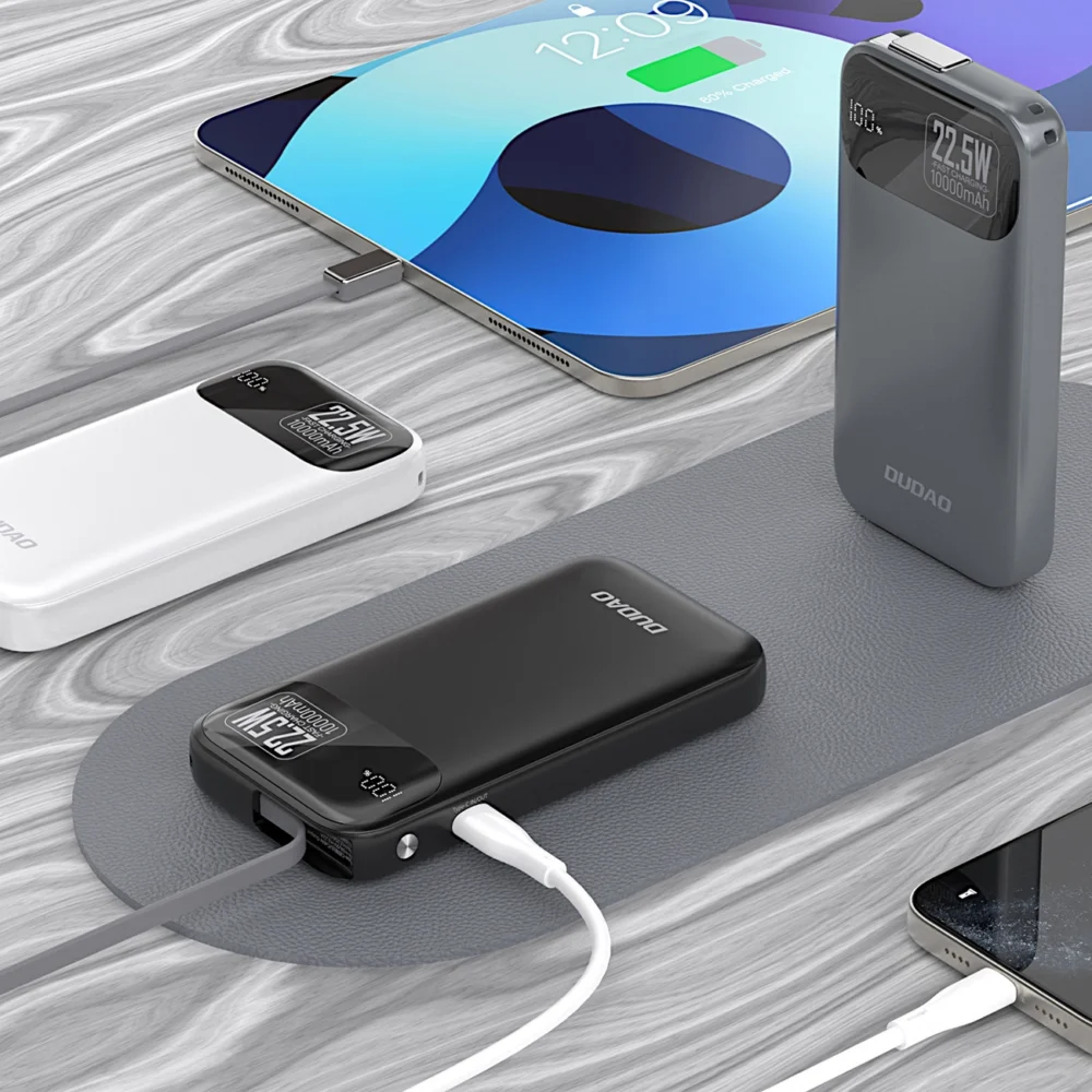Powerbank Dudao K31 10000 mAh 22.5W PD Szarypol