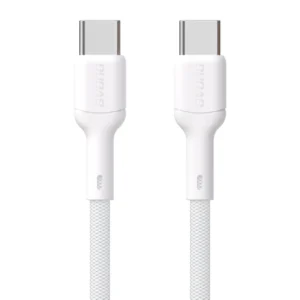 Dudao L9C_White USB-C to USB-C cable 1mpol