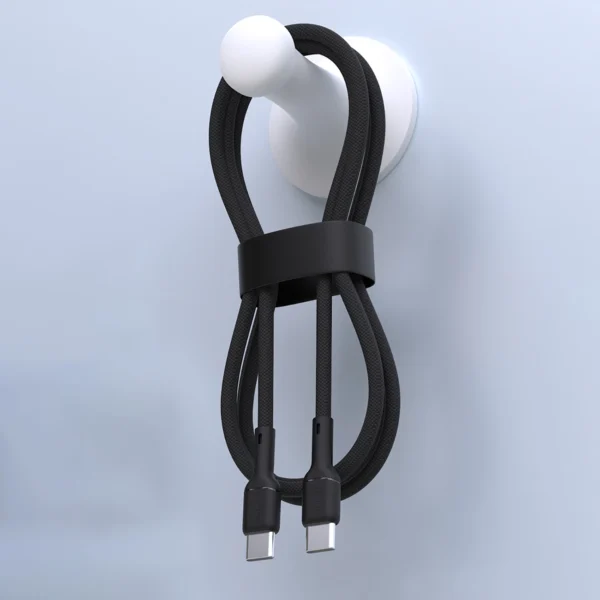 Dudao L9C_Black USB-C to USB-C cable 2mpol