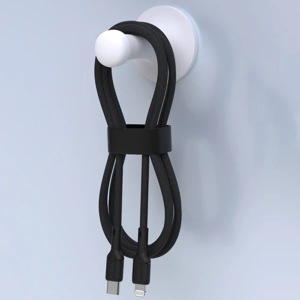 Dudao L9X_Black USB-C-Lightning cable 2mpol