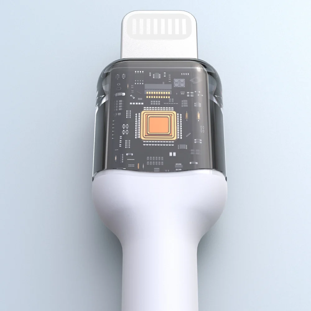 Dudao L9X_white USB-C-Lightning cable 2mpol
