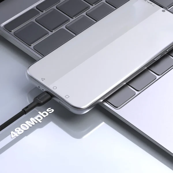 Dudao L9T_Black USB-A to USB-C cable 1mpol