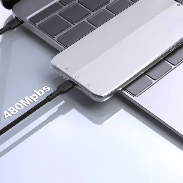 Dudao L9CMAX_Black 240W PD USB-C TO USB-C 2mpol