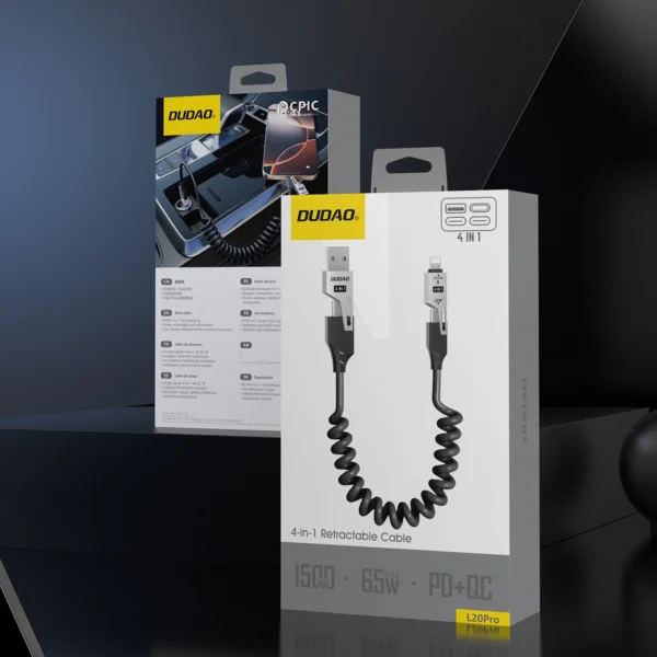 Dudao L20PRO 4in1 cablepol