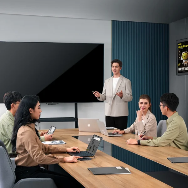 Baseus PioneerJoy 8-in-1 USB-C hub HDMI 4K@60Hz + HDMI 4K@30Hz + DisplayPort 8K@30Hz + VGA + 2 x USB-A 3.0 + 2 x USB-C - grayeng
