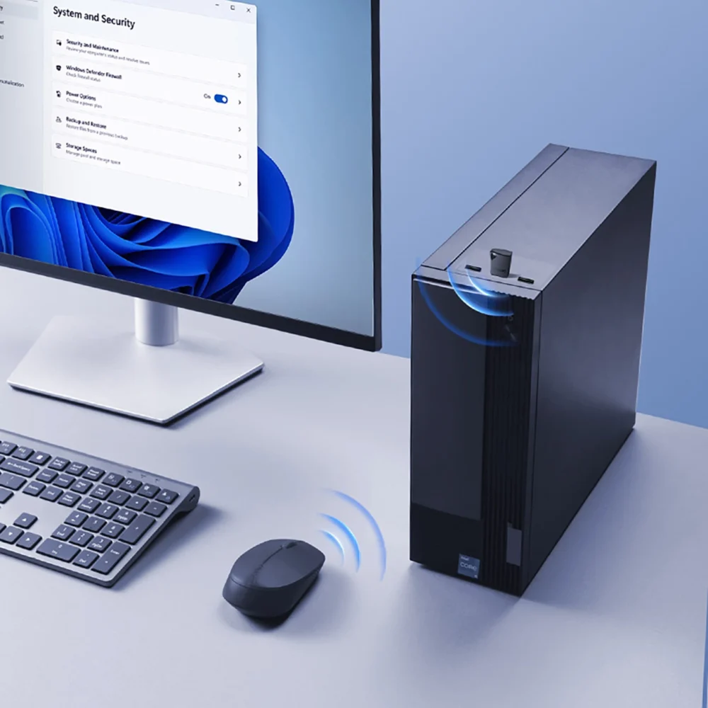 Baseus Encok BA04+ Bluetooth 5.4 Bluetooth Adapter - Blackeng