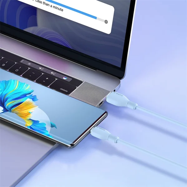 Baseus Pudding 100W USB-A - USB-C Cable 2m - Blueeng