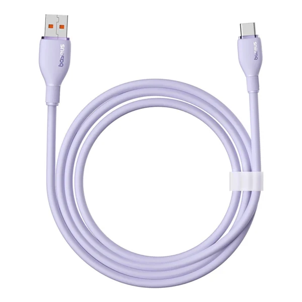 Baseus Pudding 100W USB-A - USB-C Cable 2m - Purpleeng