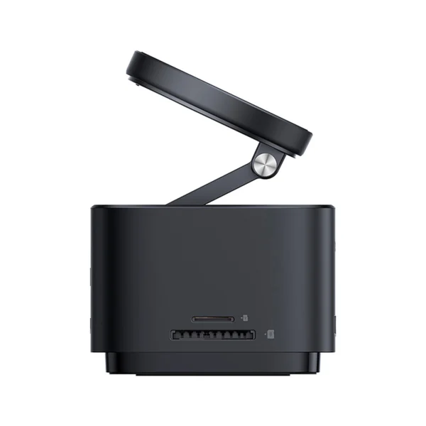Baseus MagPro Series II 7-in-1 USB-C Hub with MagSafe-compatible Charger 15W + HDMI + USB-A + USB-C + SD/TF - Blackeng