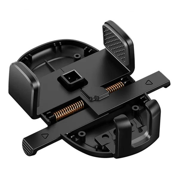 Baseus UltraControl Pro Clamp-on Car Holder with Suction Cup/Hook for Air Vent - Blackeng