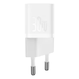 Baseus GaN5 30W USB-C Mini Wall Charger - Whiteeng
