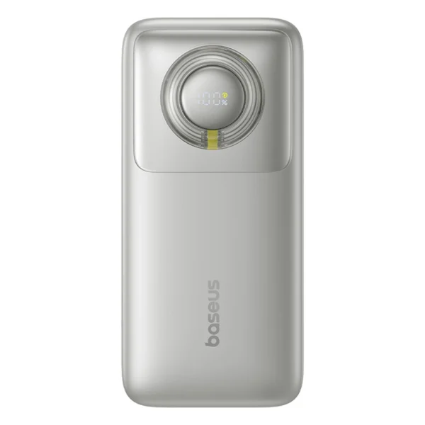 Baseus Free2Pull 20000mAh 65W Power Bank with Retractable USB-C Cable - Grayeng