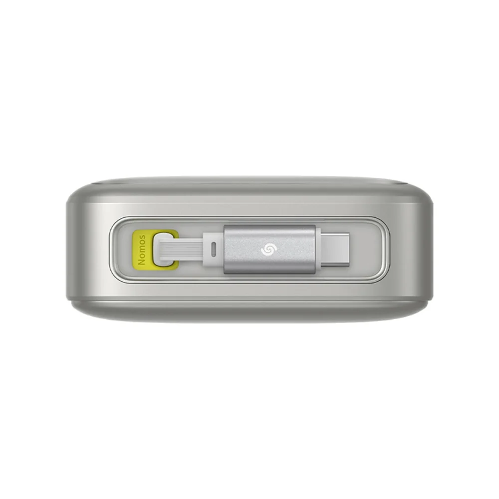 Baseus Free2Pull 20000mAh 65W Power Bank with Retractable USB-C Cable - Grayeng