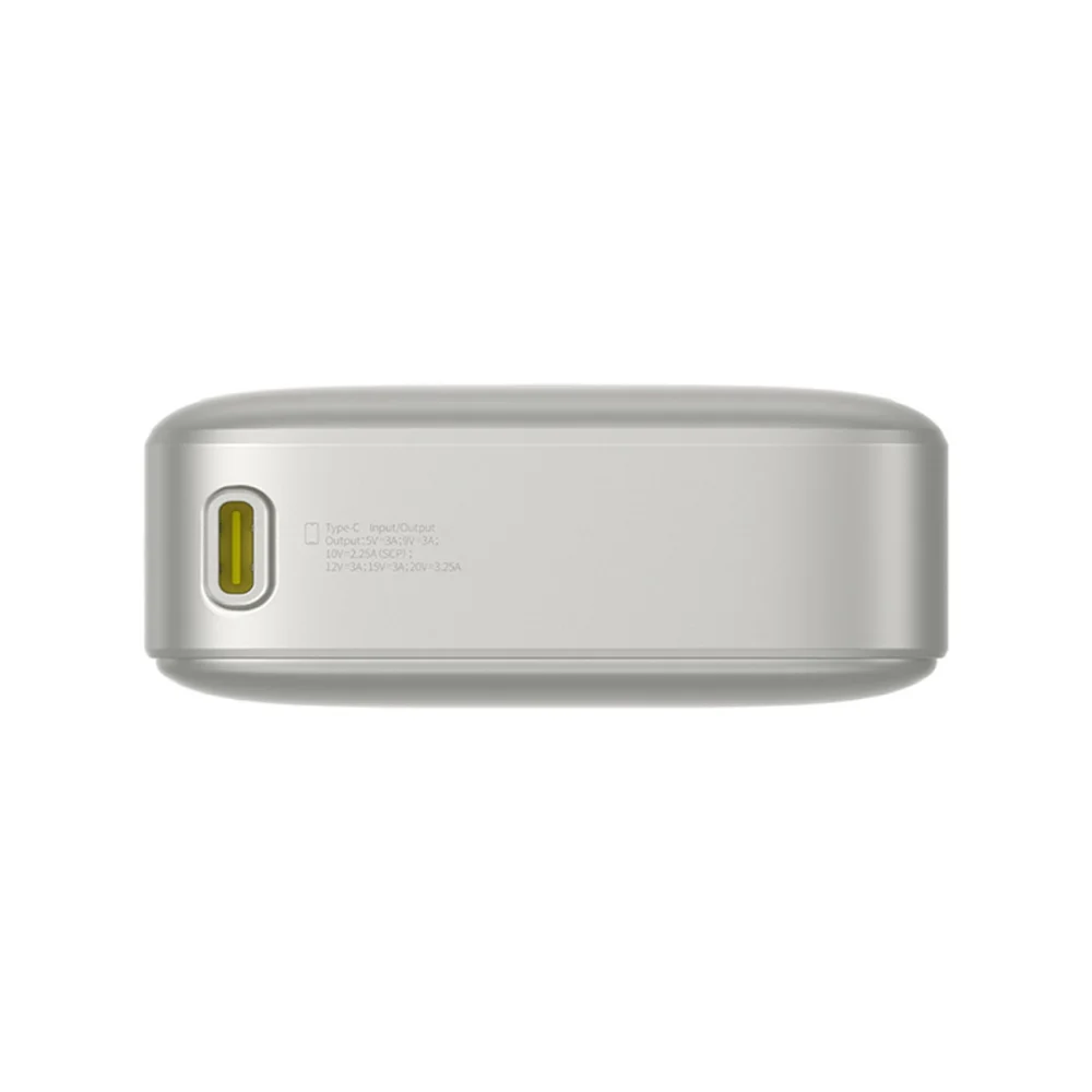 Baseus Free2Pull 20000mAh 65W Power Bank with Retractable USB-C Cable - Grayeng