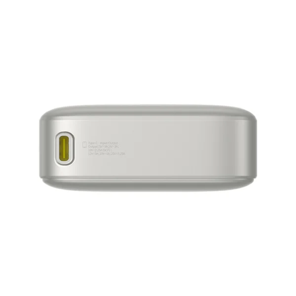 Baseus Free2Pull 20000mAh 65W Power Bank with Retractable USB-C Cable - Grayeng