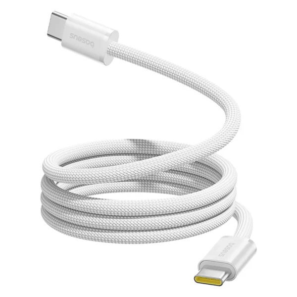 Baseus Dynamic 4 Pro 100W USB-C - USB-C Magnetic Cable 1m - Whiteeng