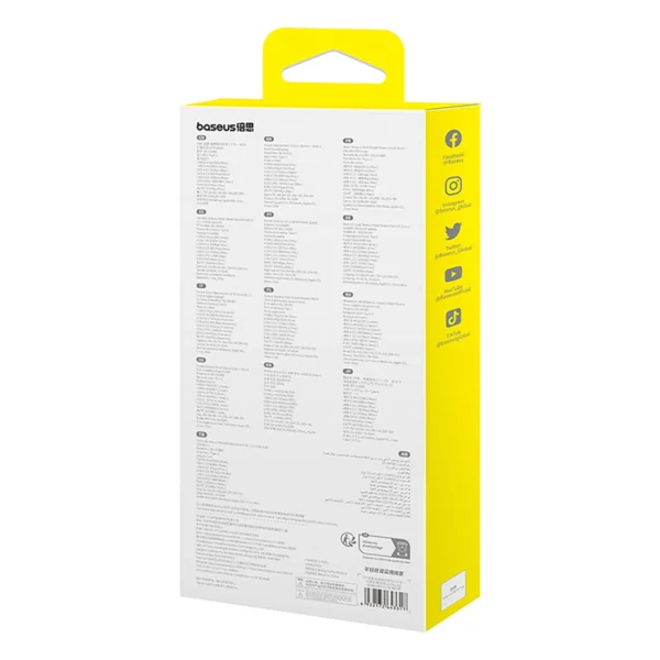 Baseus Metal Gleam II 10in1 HDMI USB-A USB-C RJ45 SD/TF Hub - Grayeng