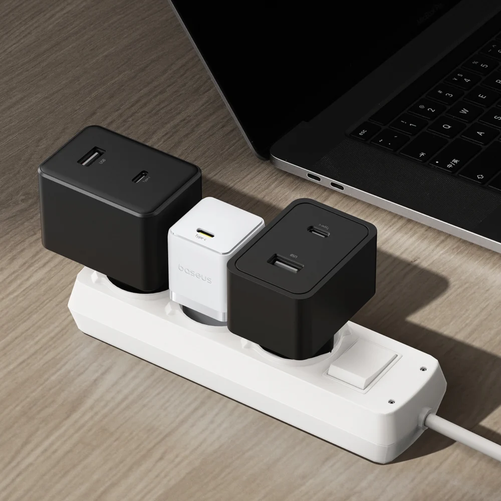 Baseus Palm 20W USB-C Wall Charger - Whiteeng