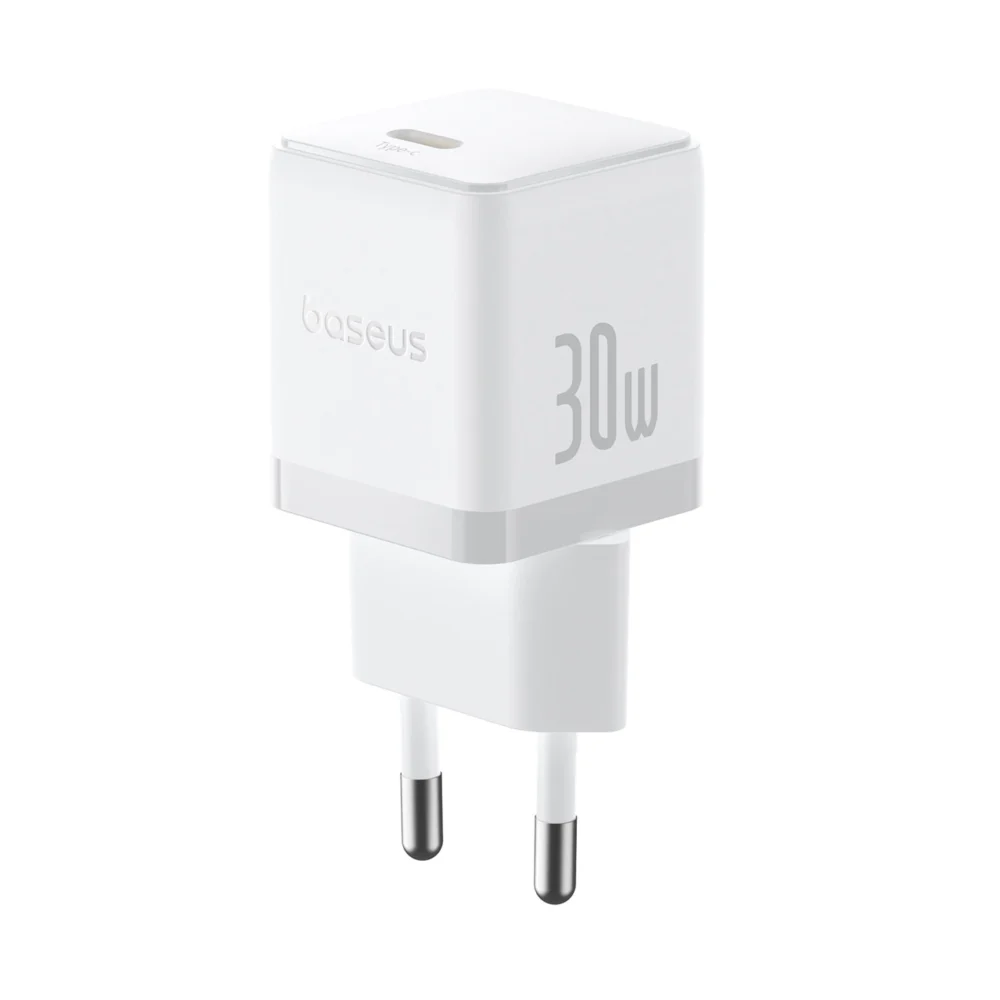 Baseus Palm 30W USB-C Wall Charger - Whiteeng