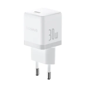 Baseus Palm 30W USB-C Wall Charger - Whiteeng