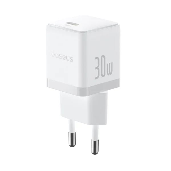 Baseus Palm 30W USB-C Wall Charger - Whiteeng