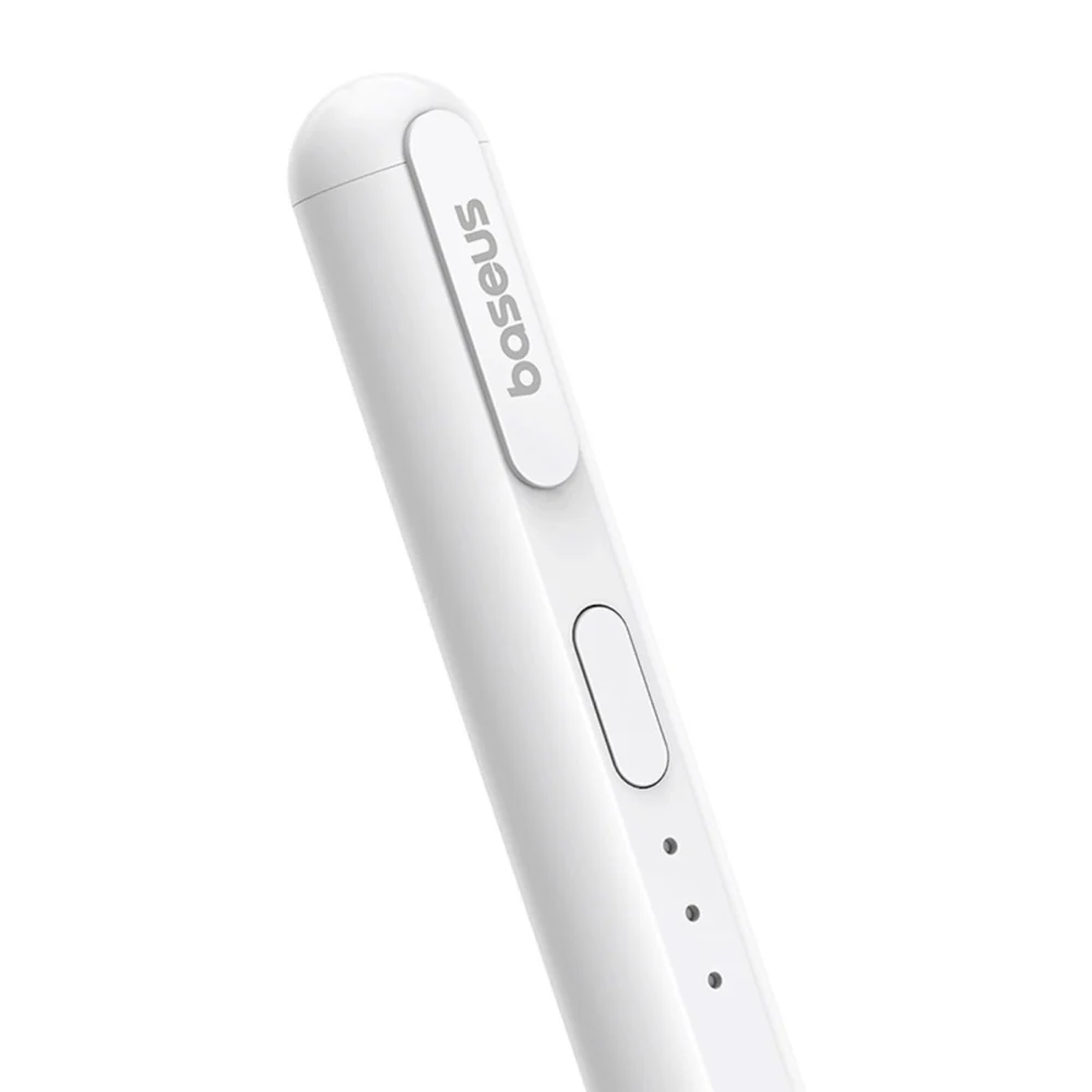 Baseus Smooth Writing 3 Active Stylus, Wired Rechargeable Stylus (Writing Angle Detection Version) - Whiteeng