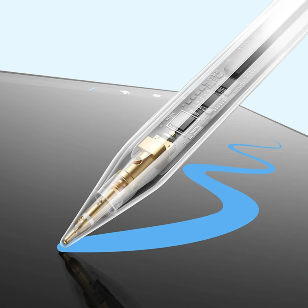 Baseus Smooth Writing 3 Active Stylus Wirelessly Charged Stylus - Whiteeng