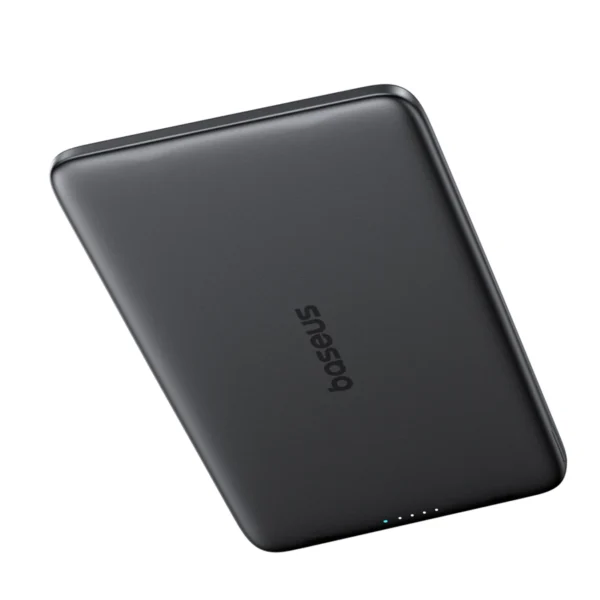 Baseus PicoGo AM41 5000mAh 20W Ultra-Thin MagSafe Compatible Power Bank with Black Baseus Simple USB-C 60W 30cm Cable - Grayeng