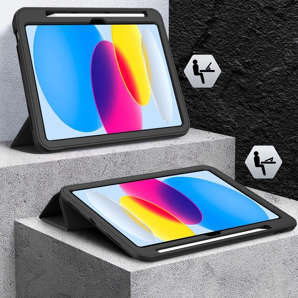 Tech-Protect Endurance Case for iPad 10.9” 10 / 2022 / 11” 11 / 2025 - Blackeng